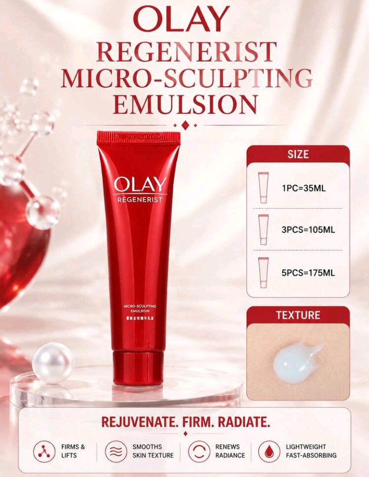 Olay Essence Lotion 35ml/3pcs/5pcs Optional, Fades Fine Lines, Lifts And Firms, Moisturizes, Suitable For All Skin Types, Especially Dry And Dull Skin