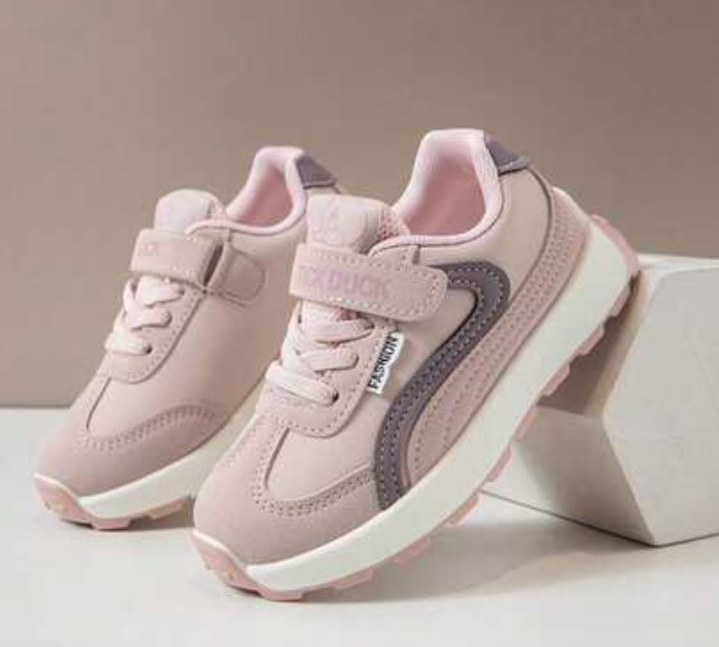 1 Pair Kids' Sports Shoes, Spring/Autumn 2025, Boys' Casual Sneakers, New Low-Top Girls' White Casual Shoes, Soft Sole Versatile Sports Shoes