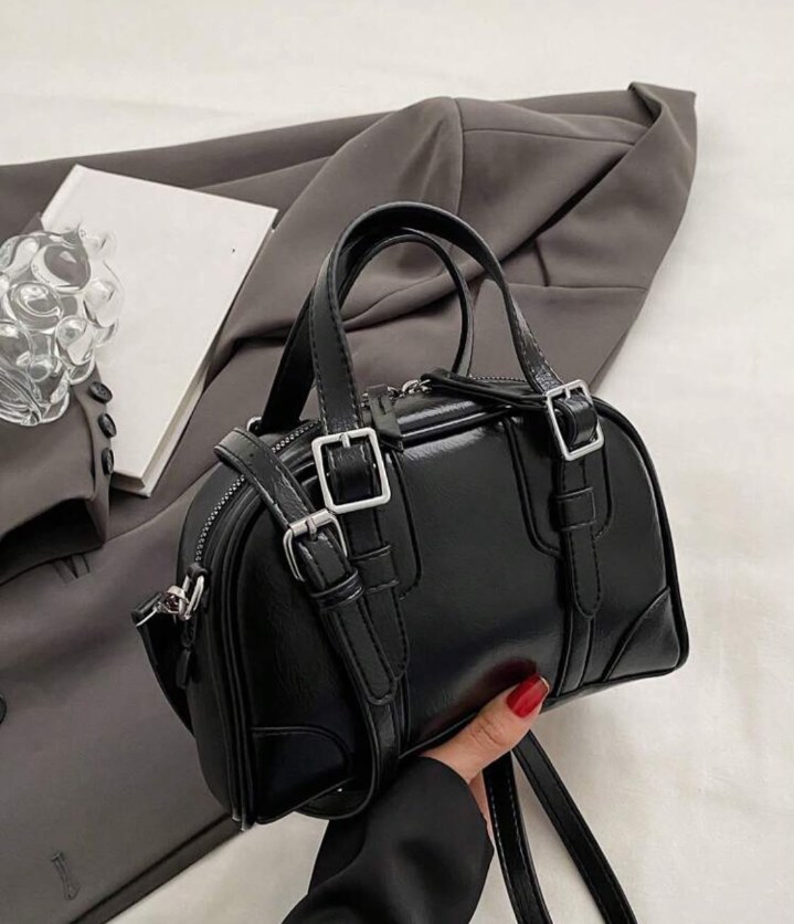1pc (8.2in*5.5in*2.3in) PU Leather Shoulder Bag, Crossbody Bag, Handbag, Stylish, Scratch Resistant, Petite & Cute, Suitable For Women Everyday, Dating, Adjustable Shoulder Strap, Elegant & Casual , Office Bag