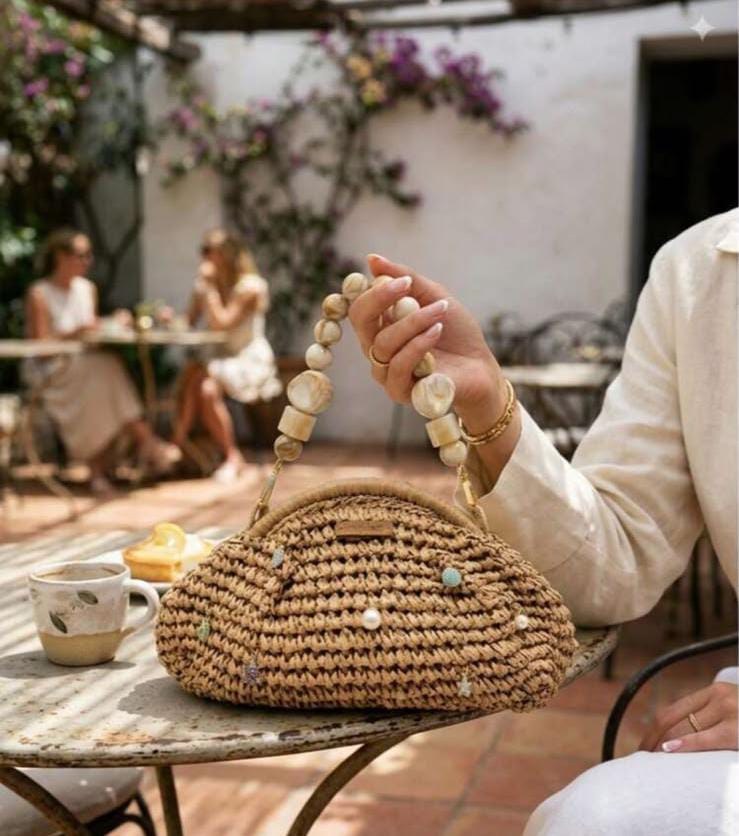 Handmade Woven Summer Women's Handbag