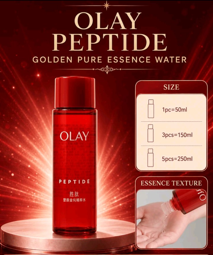 Olay Magnolia Oil Essence Toner 50ml/Available In 3-Pack/5-Pack, Hydrating And Moisturizing, Gentle Skincare, Evens Skin Tone, Suitable For All Skin Types, Especially Dry And Dull Skin