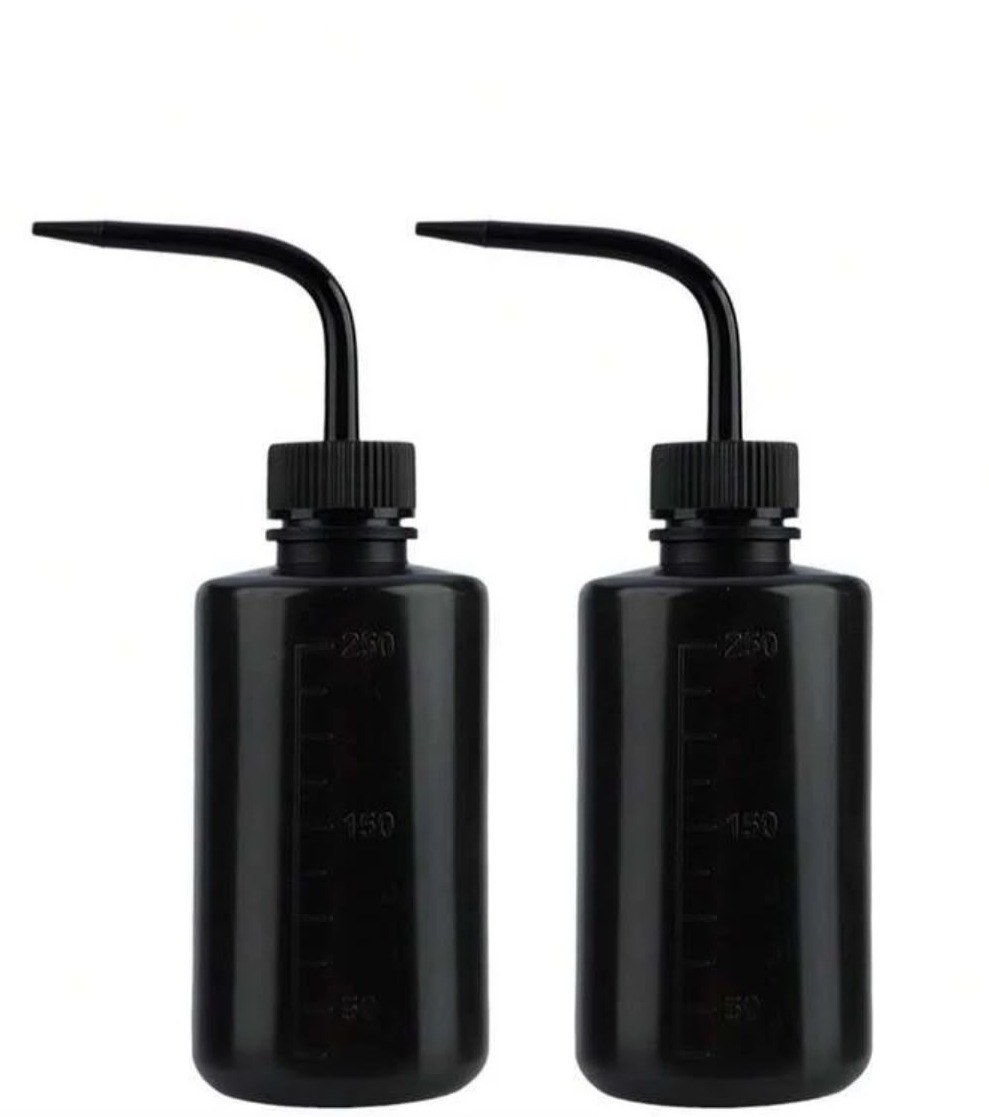 2pcs Small Plastic Watering Can With Precision Nozzle And Squeeze Design - Refillable, Suitable For Eyelash Rinsing, Tattoo Care, Succulent Watering, Indoor Plant Care And More