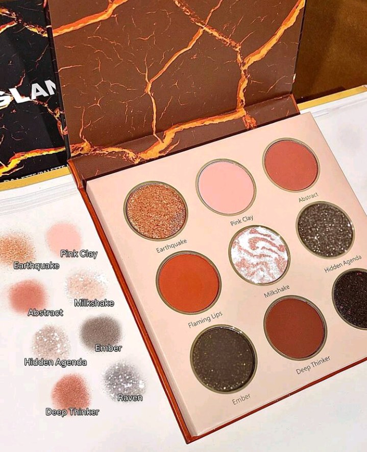 SHEGLAM Lots To Lava Palette Brand Beauty Cosmetic Makeup For Women And Girls
