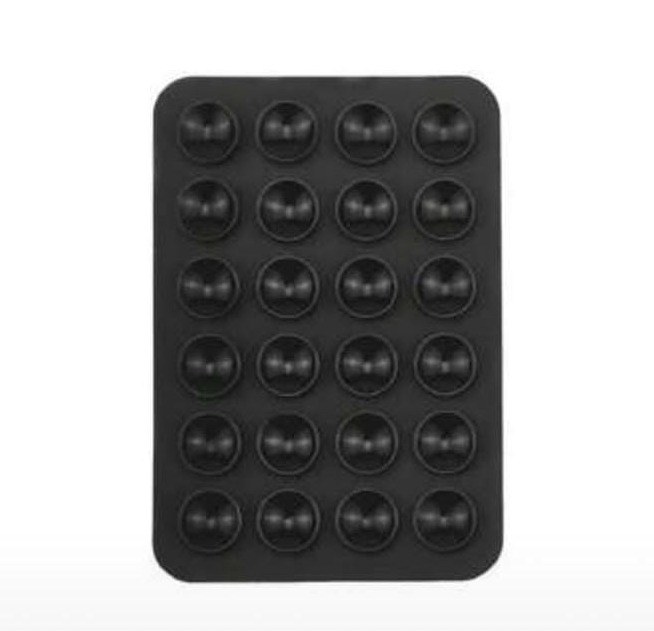 1pc Seamless Silicone Phone Suction Cup: Soft Silicone Material Won't Damage Phone Body, Strong Suction Stable Anti-Shake, Super Reliable Car Navigation Mount Compatible With All Phones: Adhesive Phone Grip For Selfie And Video, Suitable For Shower And Wa