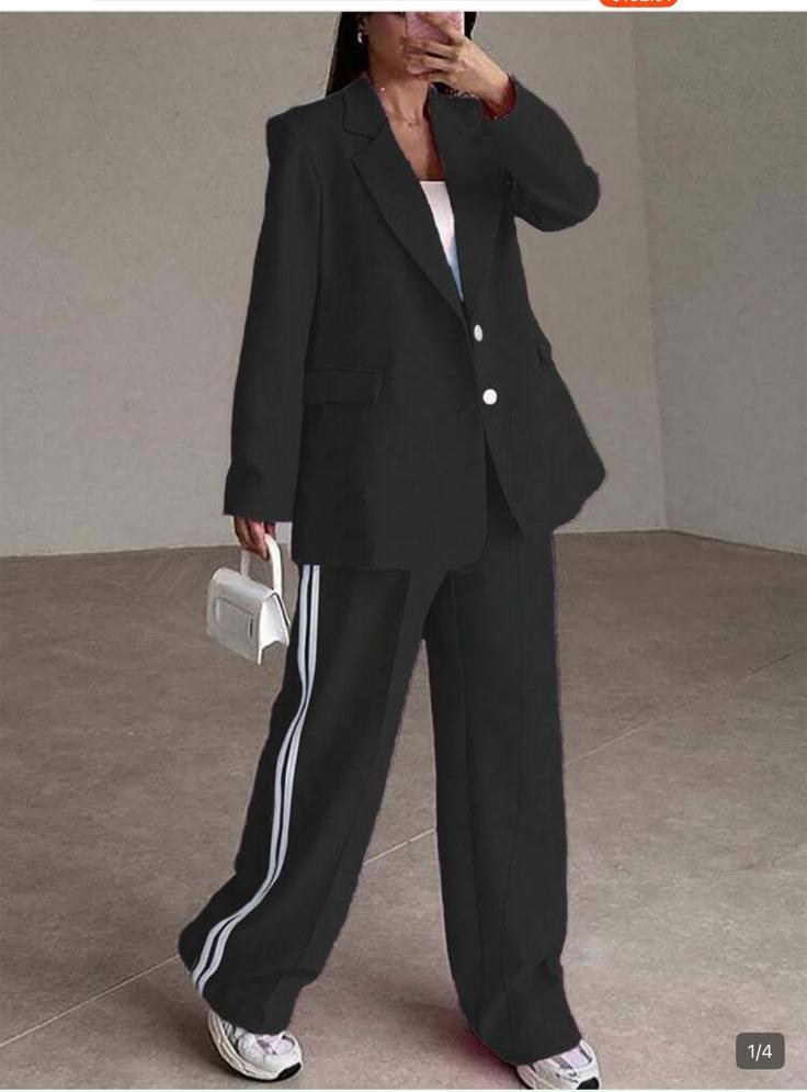 Black Two Piece Tracksuit