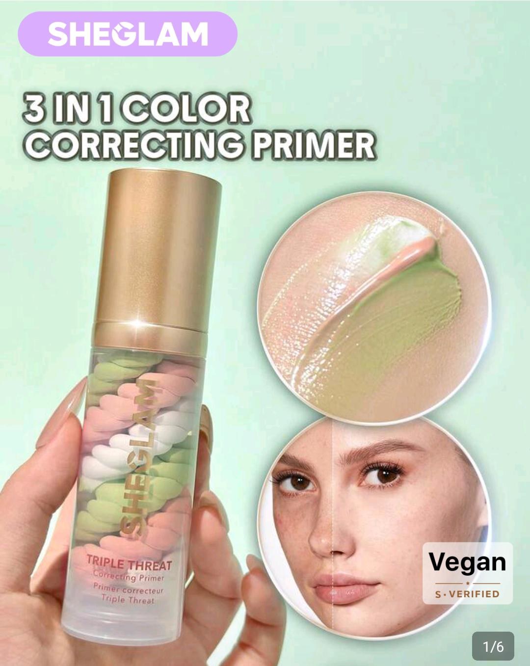 Sgeglam 3 in 1 Color Correcting primer