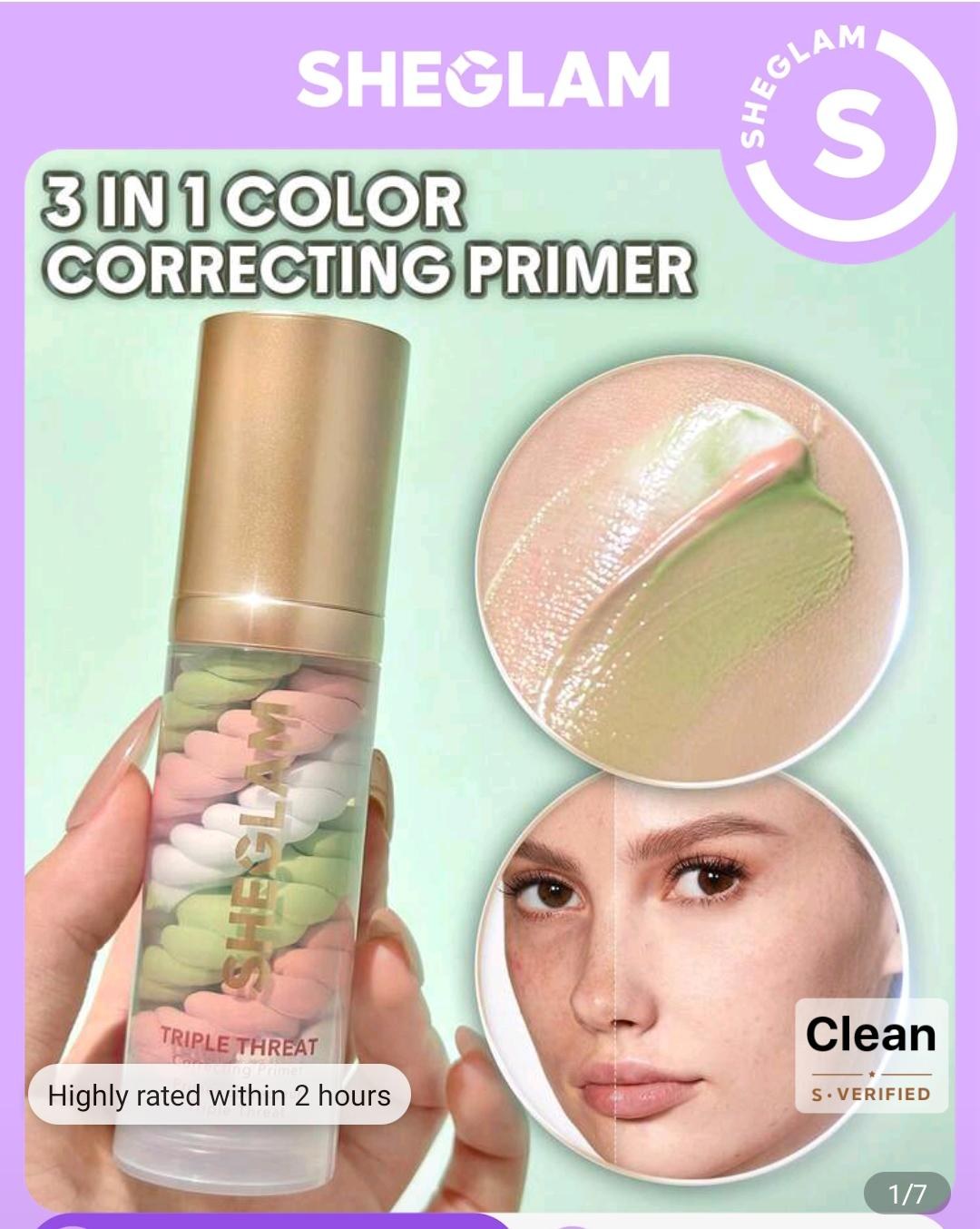Sgeglam 3 in 1 Color Correcting primer