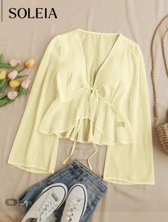Cream Knit Cardigan
