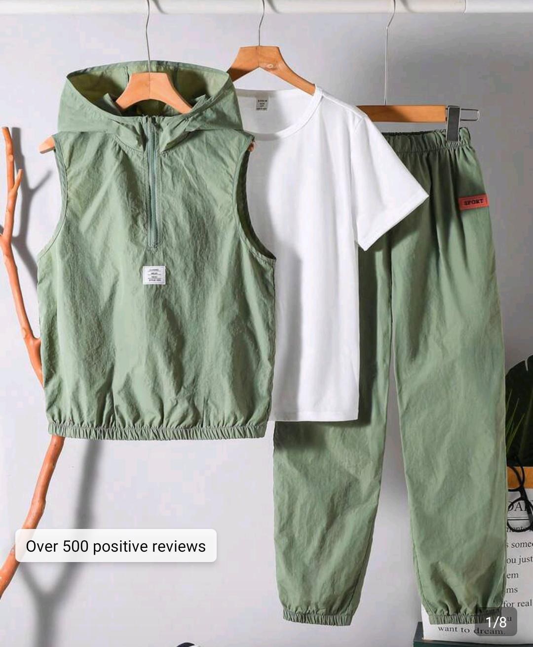 Green Casual Set
