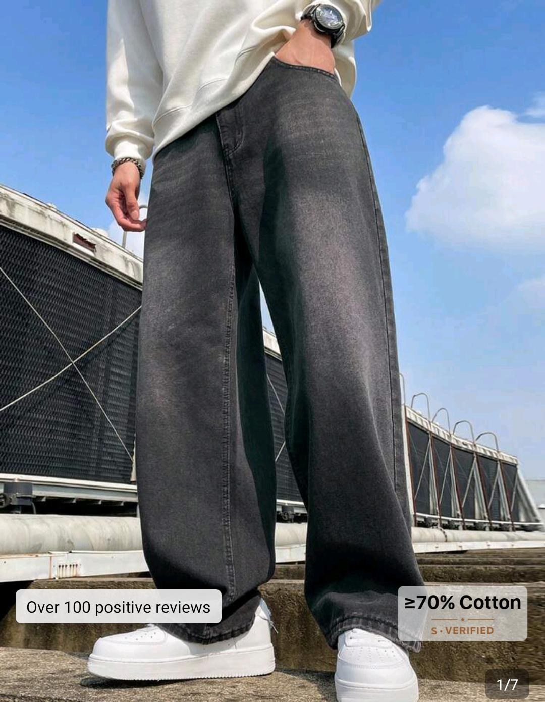 High Waist Dark Jeans