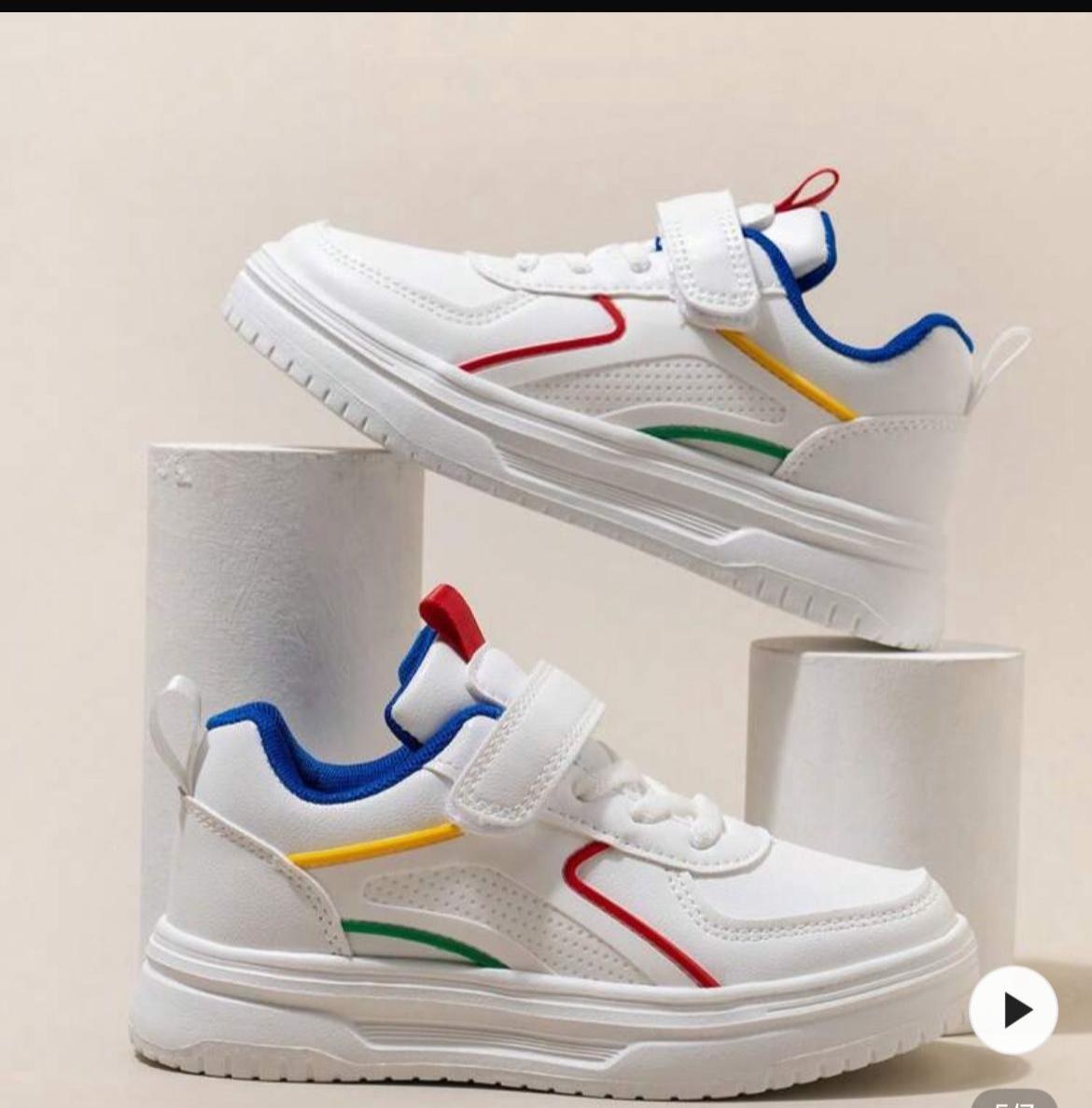 White Rainbow Sneakers
