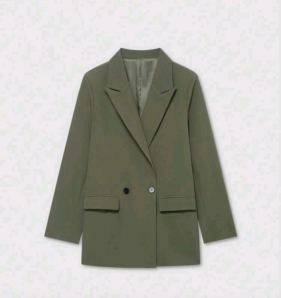 Olive Oversized Blazer
