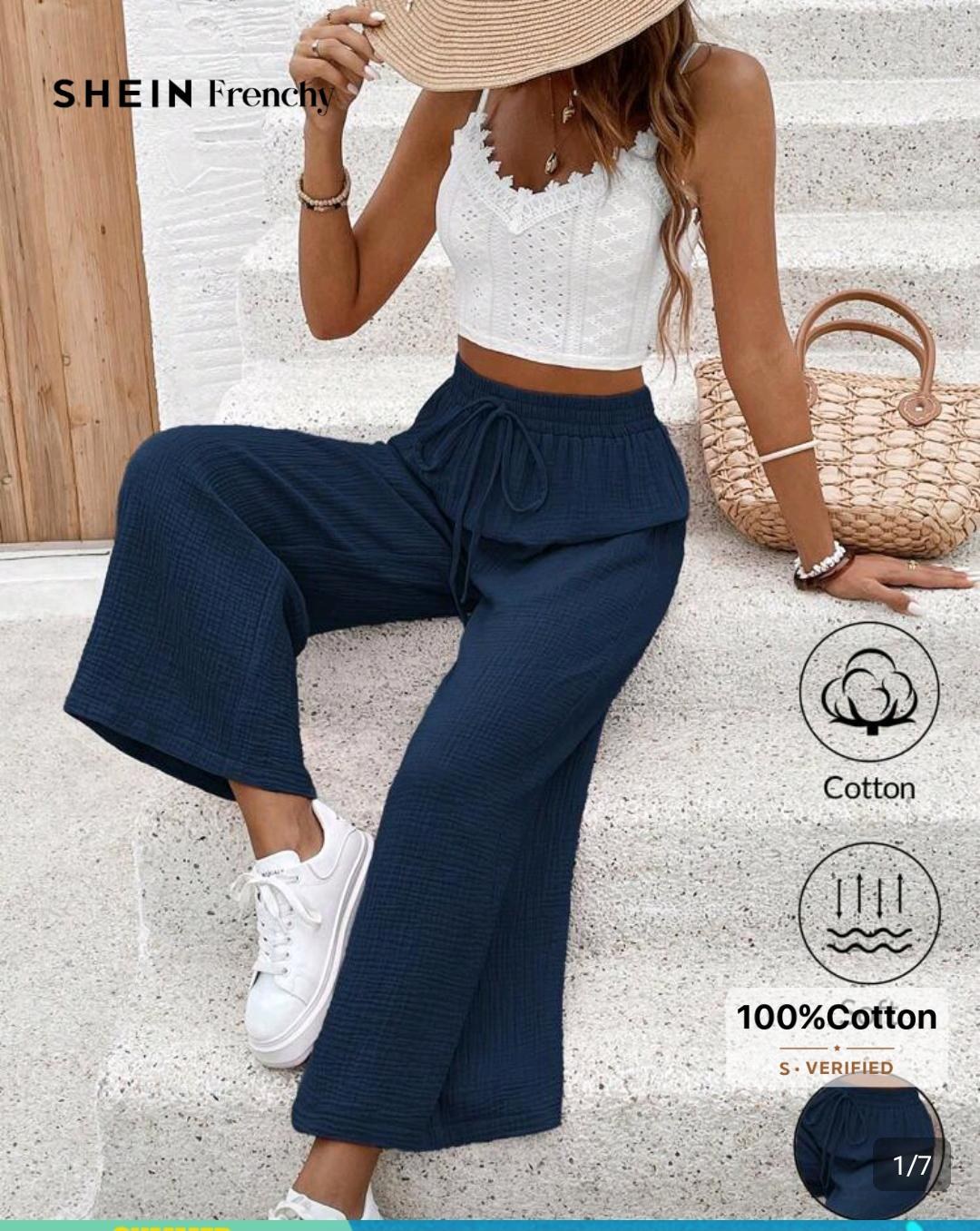 White Crop Top & pants