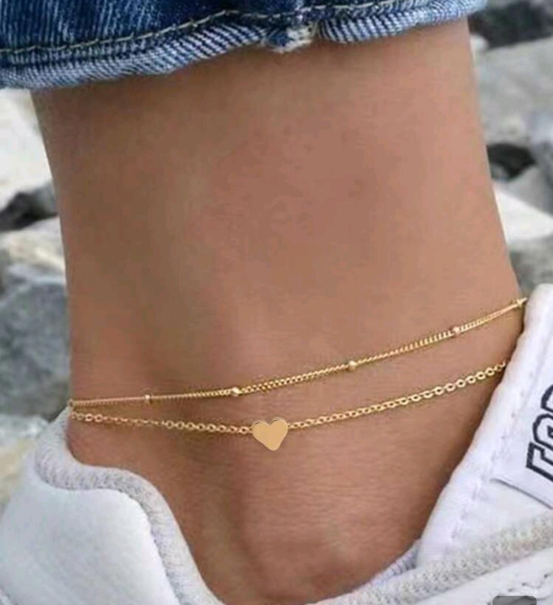 Gold Anklet Chain