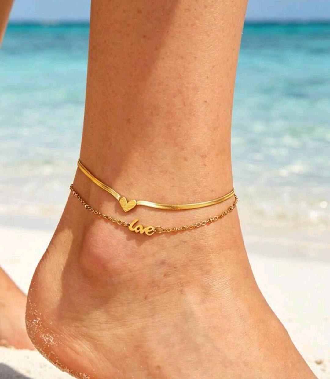 Gold Anklet